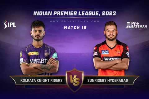 KKR vs SRH Dream11 Prediction With Stats, Pitch Report & Player Record of IPL 2023 For Match 19