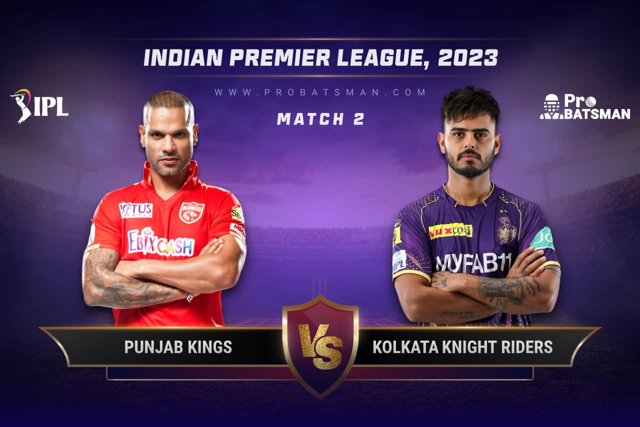 Match 2 PBKS vs KKR IPL 2023