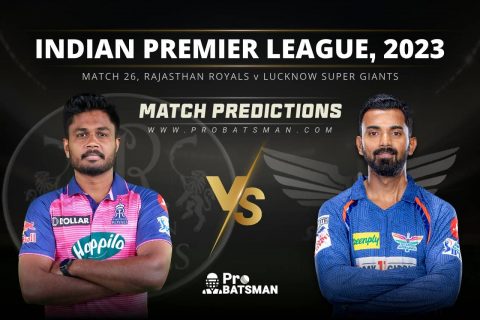 Match 26 RR vs LSG Match Predictions IPL 2023
