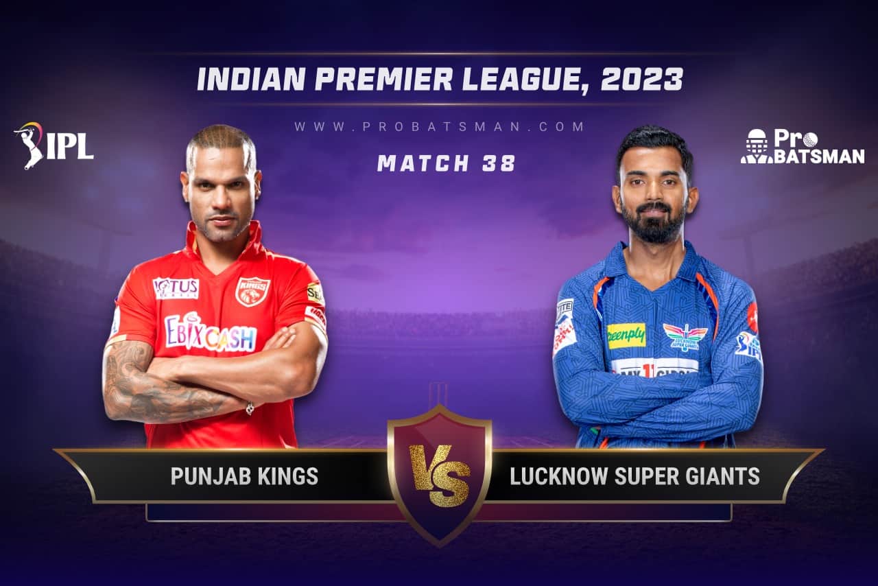 Match 38 PBKS vs LSG IPL 2023