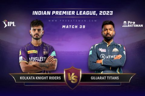 KKR vs GT Dream11 Prediction With Stats, Pitch Report & Player Record of IPL 2023 For Match 39
