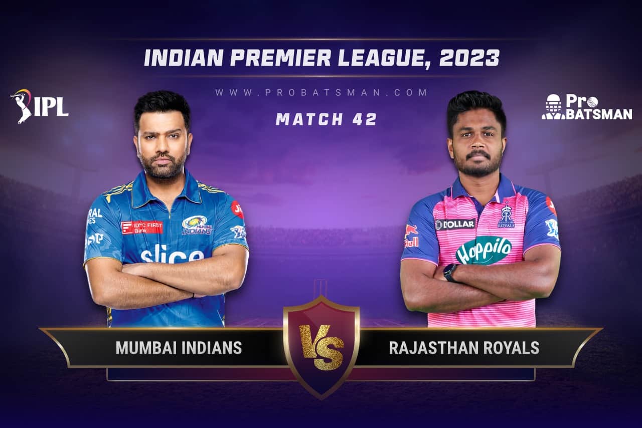 Match 42 MI vs RR IPL 2023