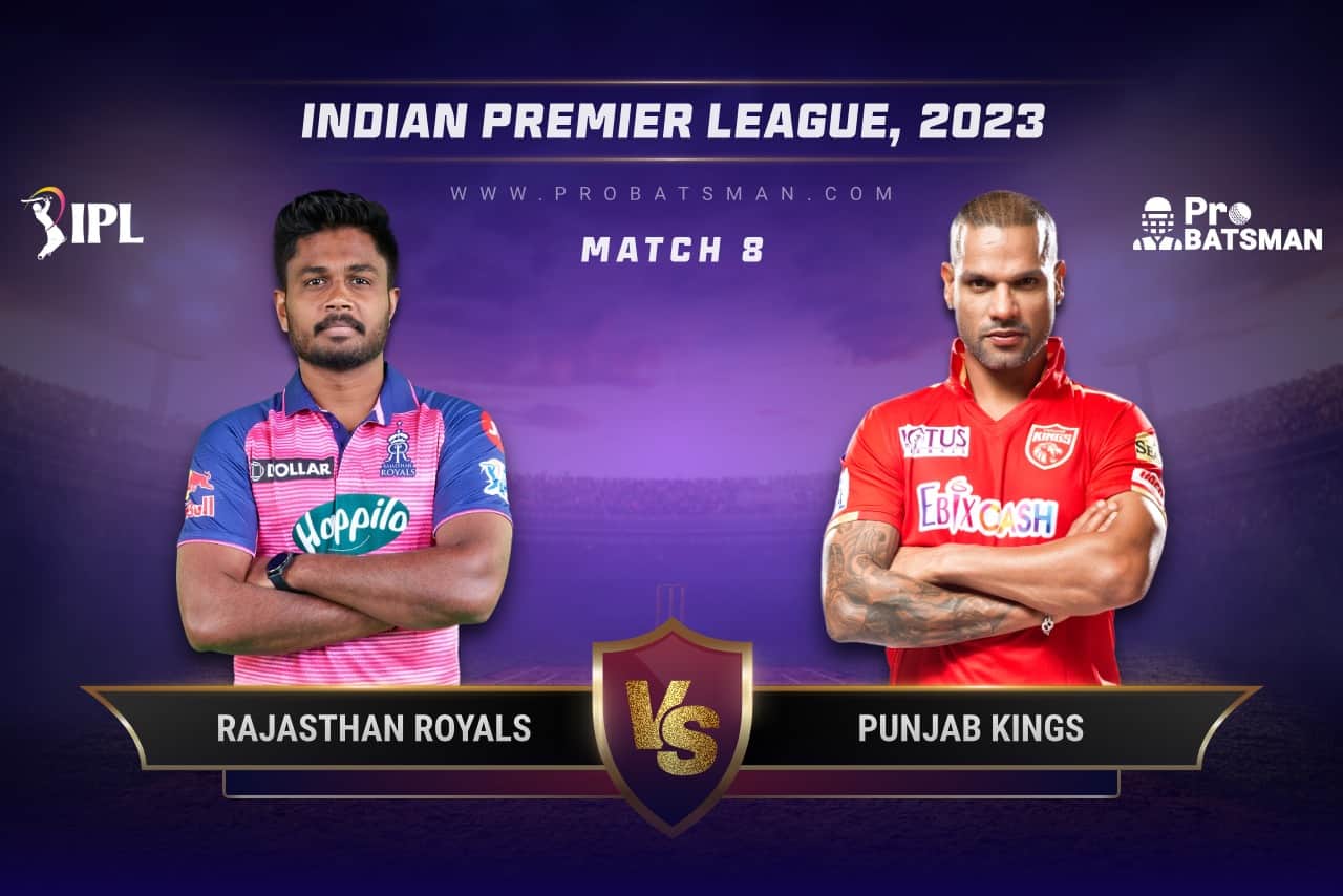 Match 8 RR vs PBKS IPL 2023
