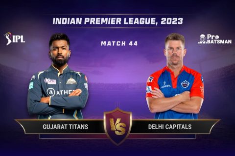 Match 44 GT vs DC IPL 2023