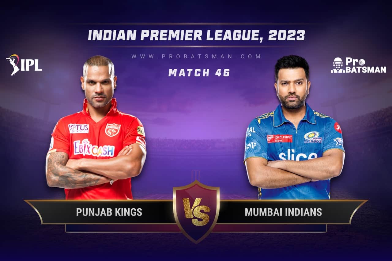 Match 46 PBKS vs MI IPL 2023