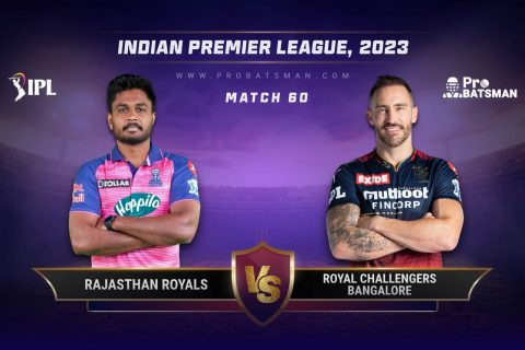 RR vs RCB Dream11 Prediction With Stats, Pitch Report & Player Record of IPL 2023 For Match 60