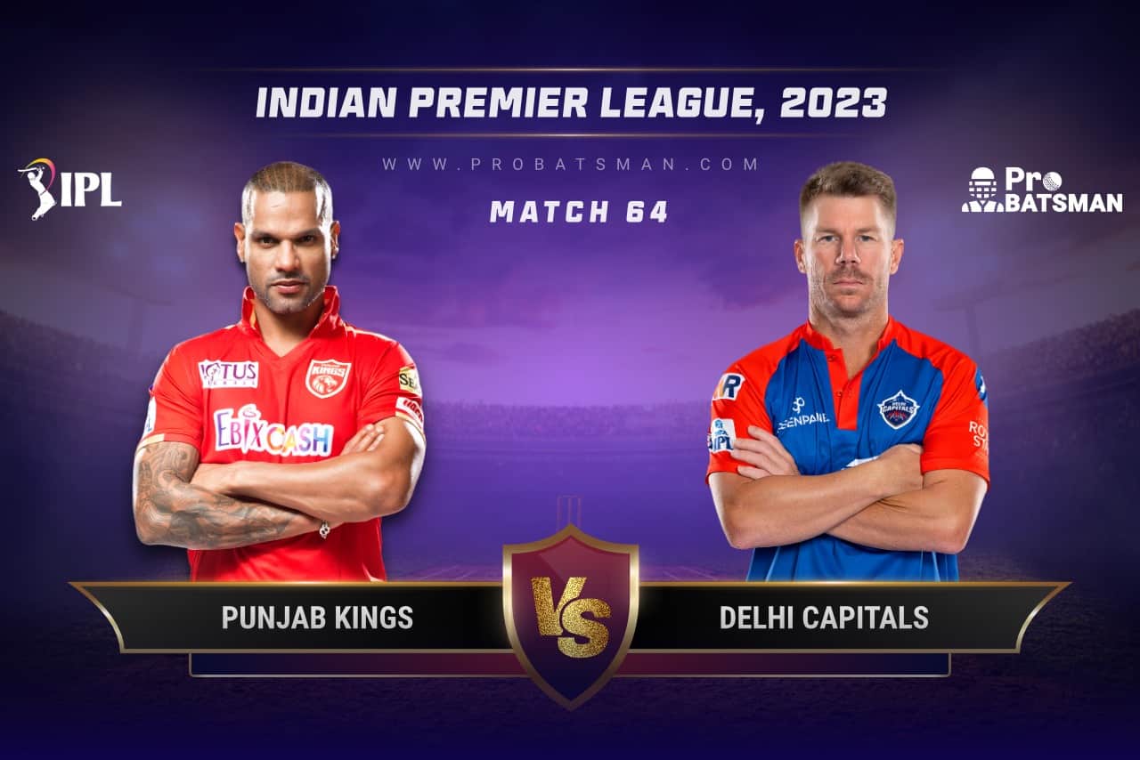 Match 64 PBKS vs DC IPL 2023