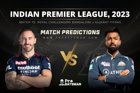 Match 70 RCB vs GT Match Predictions IPL 2023
