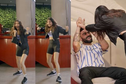 Anushka Sharma Nail Virat Kohli's On-field Aggression in Viral Video