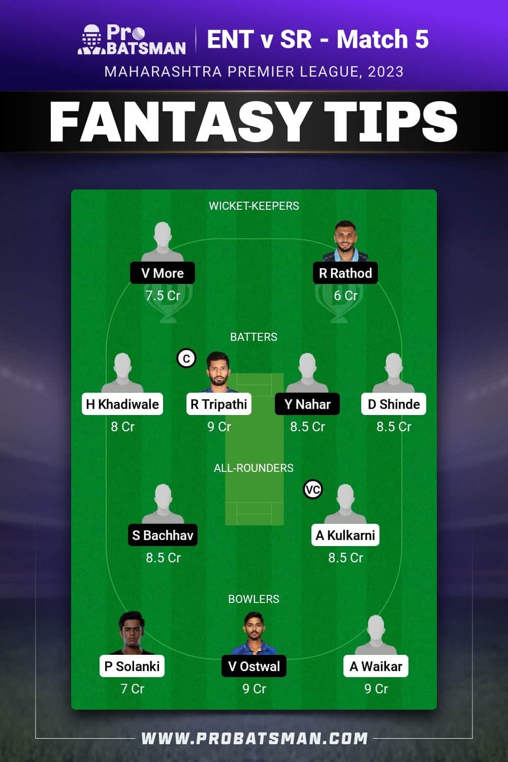 ENT vs SR Dream11 Prediction - Fantasy Team 1 ENT vs SR Dream11 Prediction - Fantasy Team 1