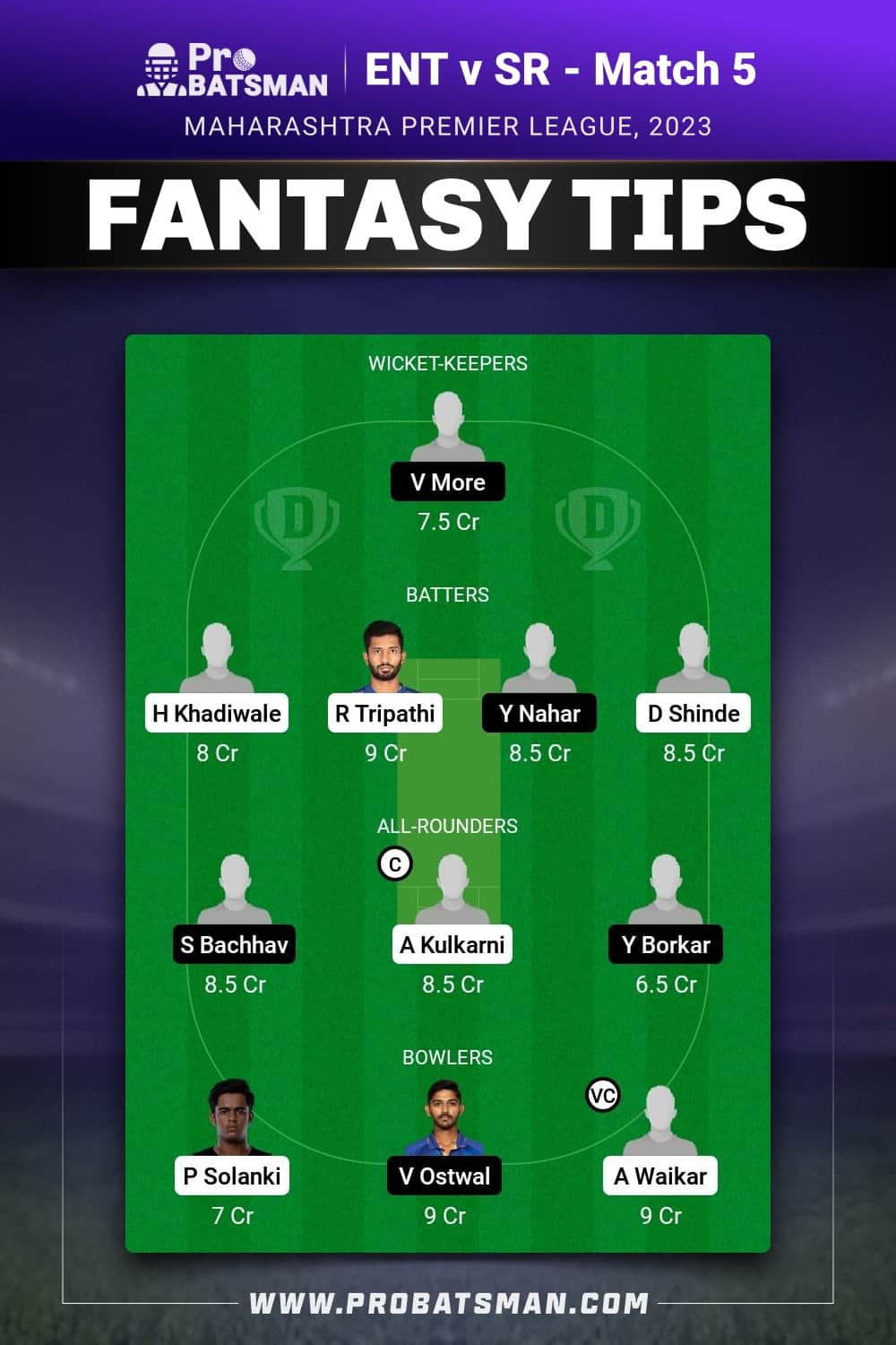 ENT vs SR Dream11 Prediction - Fantasy Team 2 ENT vs SR Dream11 Prediction - Fantasy Team 2