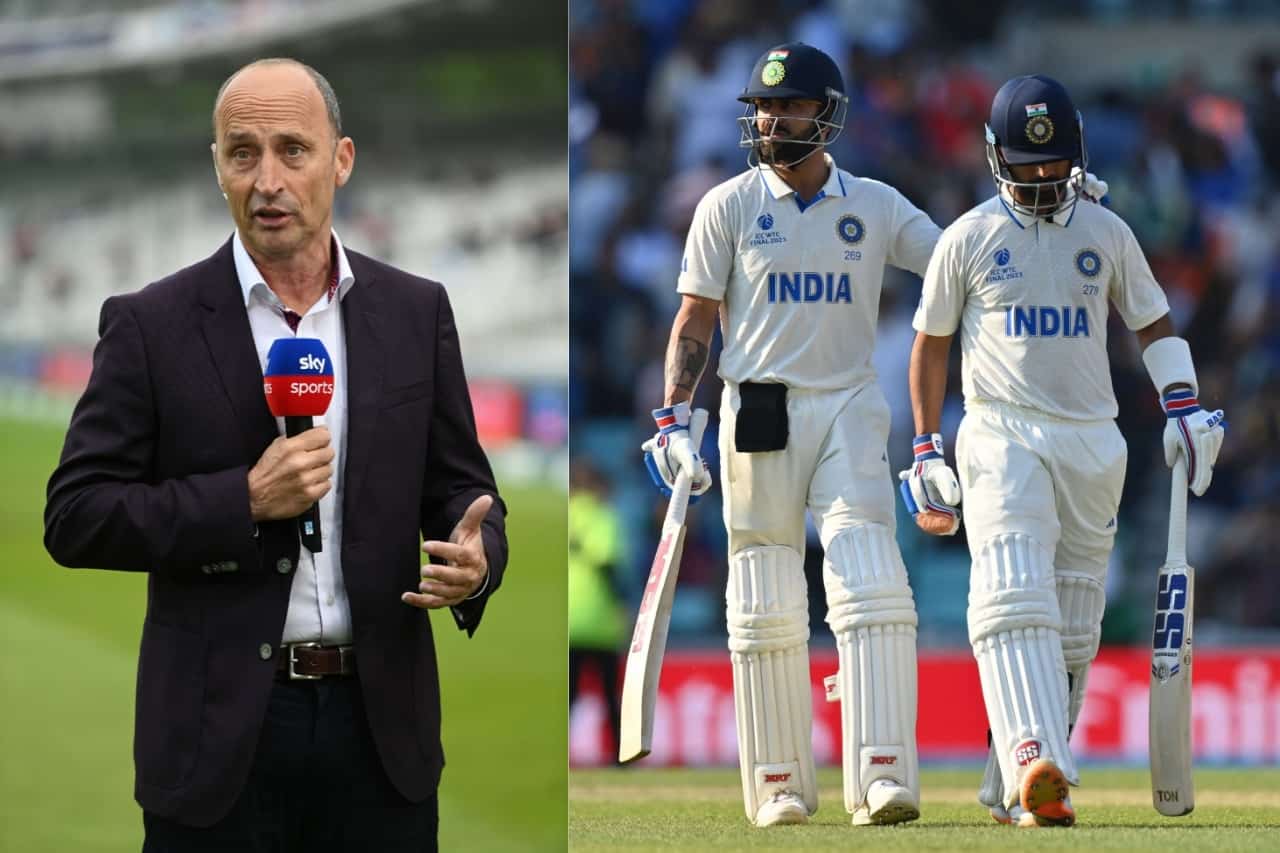 Nasser Hussain Virat Kohli and Ajinkya Rahane