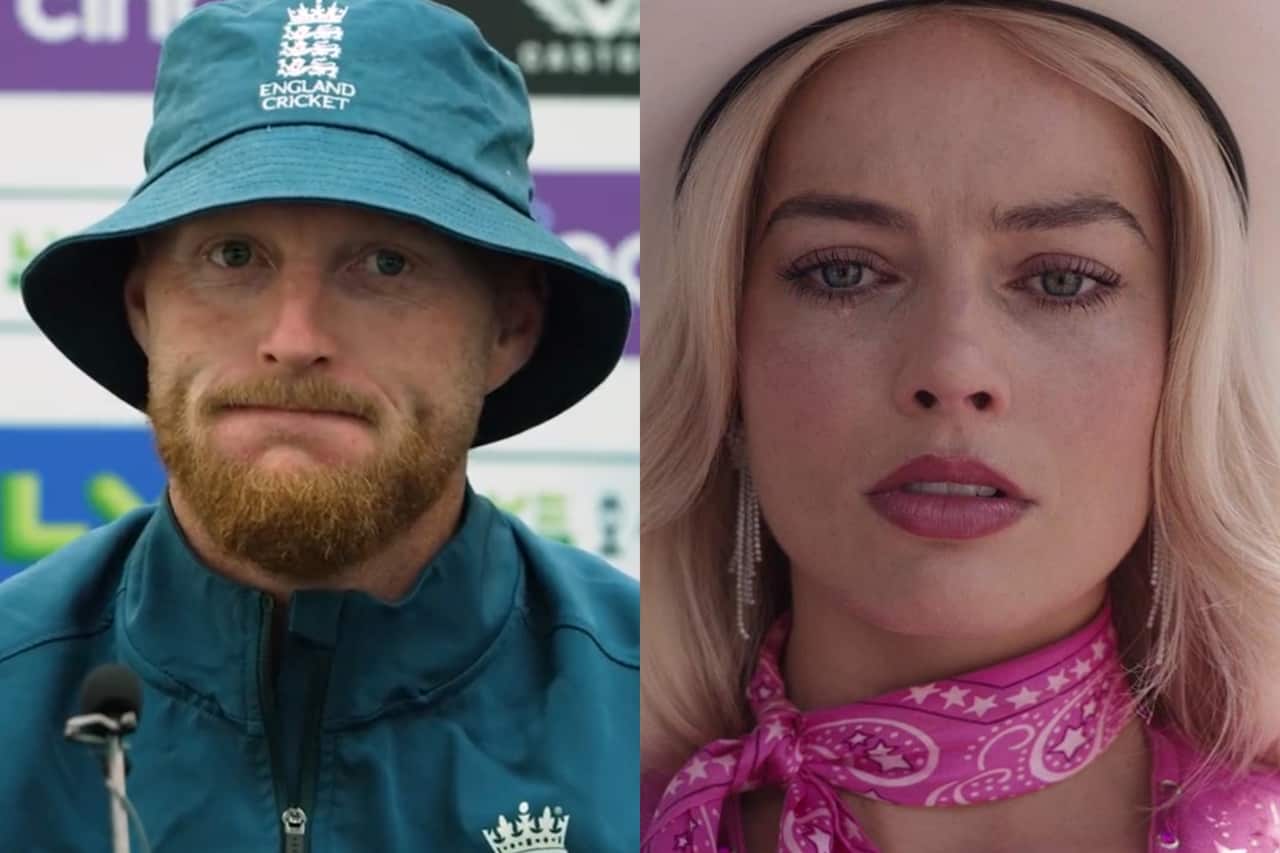 Barbie Girl Takes Over Ben Stokes's Press Conference, Courtesy of Mark Wood's Hilarious MIC Hijack