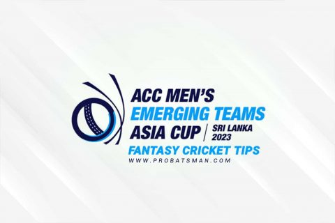 IN-A vs PK-A Dream11 Prediction With Stats, Pitch Report & Player Record of ACC Men’s Emerging Teams Asia Cup, 2023 For The Final