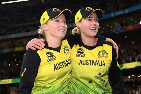 Alyssa Healy and Ellyse Perry