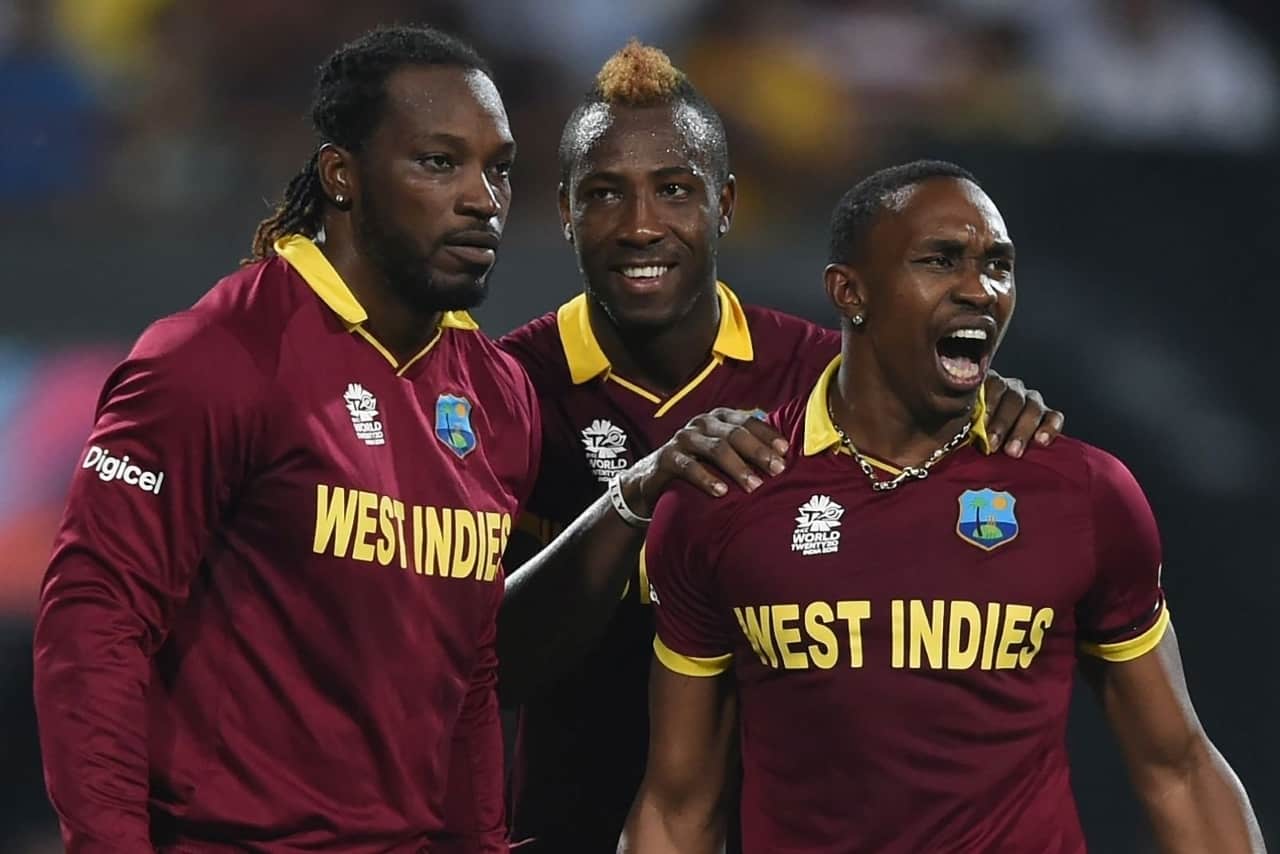 Chris Gayle Andre Russell Dwyane Bravo