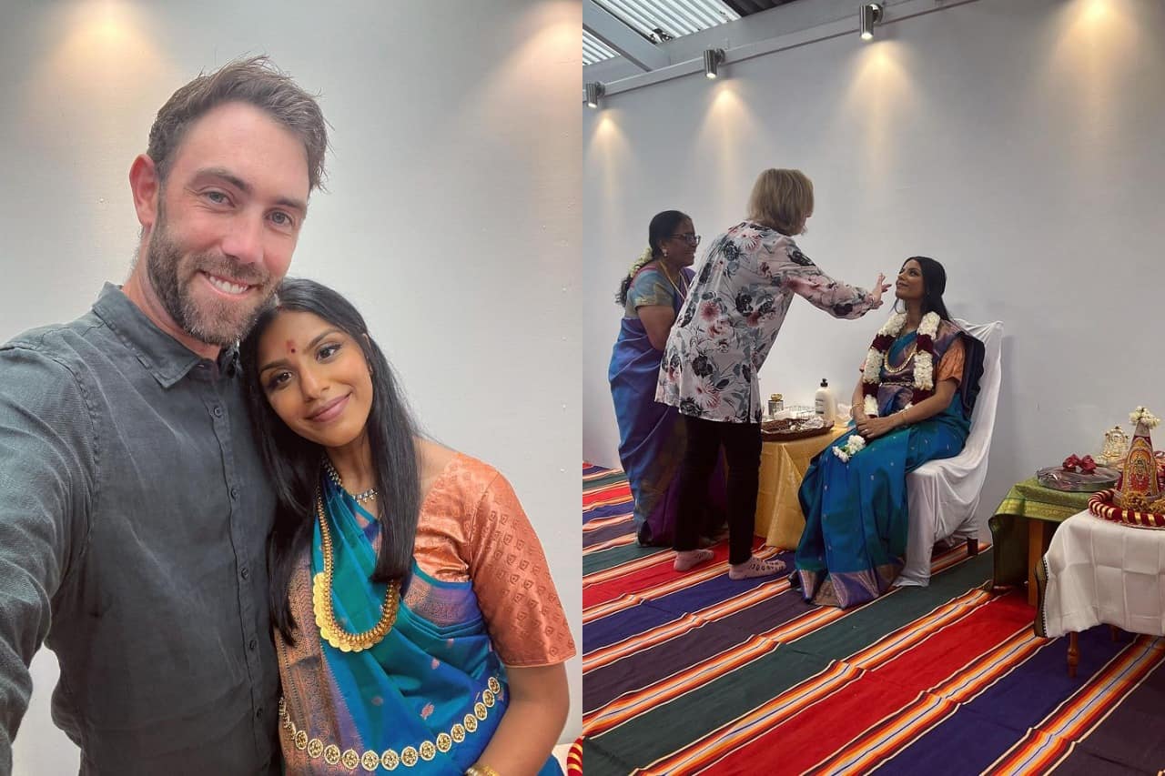 Watch: Glenn Maxwell and Vini Raman Hold A Mesmerizing Indian-Style Baby Shower Glenn Maxwell and Vini Raman Hold A Mesmerizing Indian-Style Baby Shower