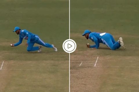 Virat Kohli Jaw-Dropping One-Handed Catch