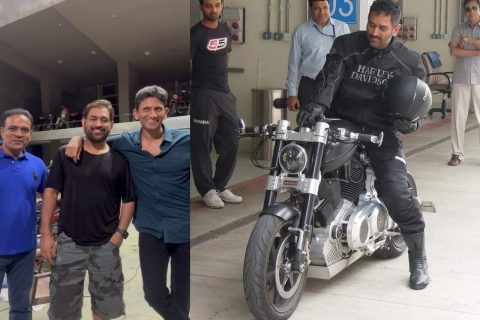 [Watch] Get a Sneak Peek into MS Dhoni’s Bike Collection That Left Venkatesh Prasad in Absolute Awe