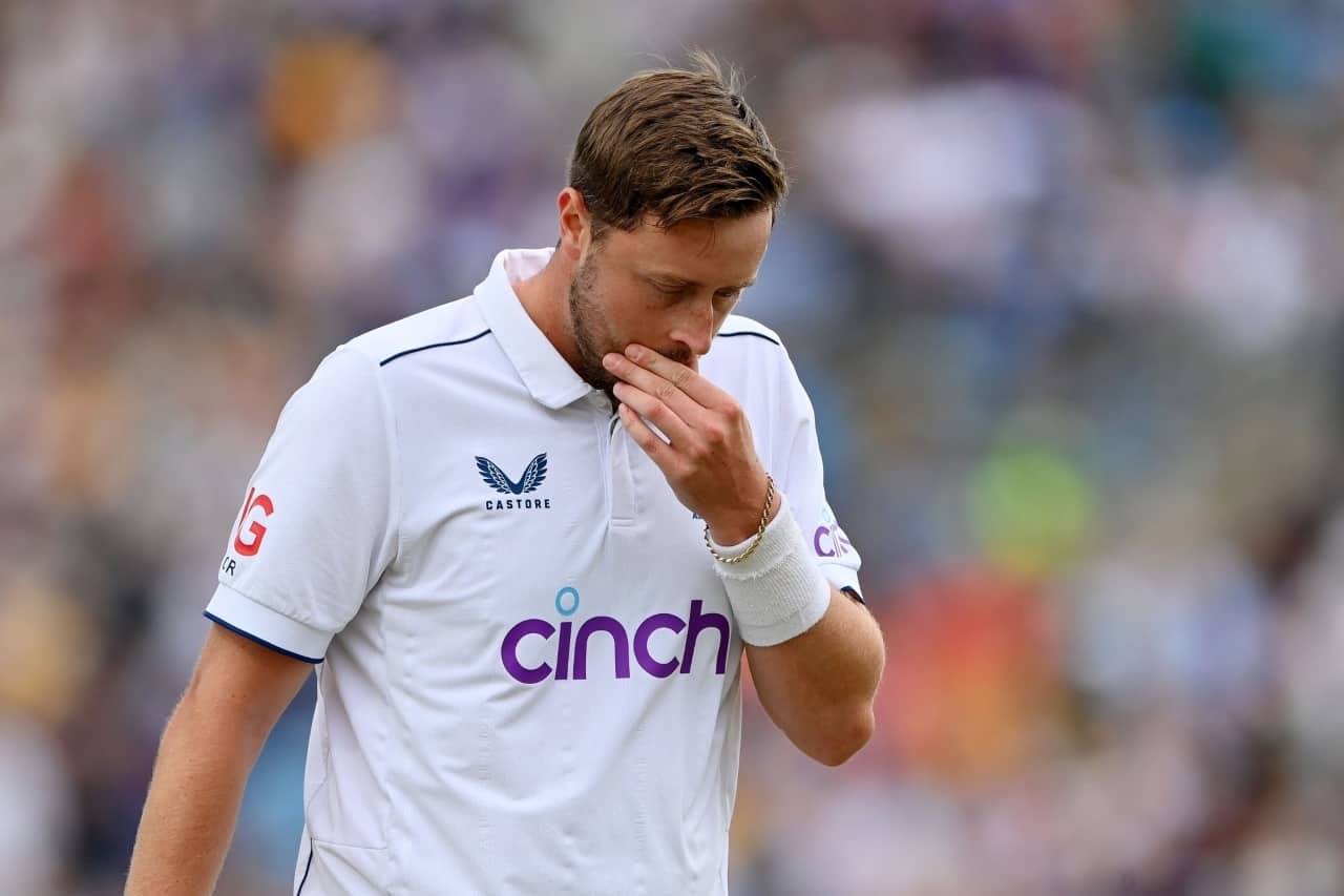 Ashes 2023: Injury Blow for Ollie Robinson, Ruled Out for Remainder of First Day's Play Ollie Robinson