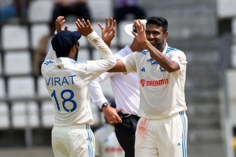 IND vs WI: R Ashwin Surpasses Harbhajan Singh to Become Second Highest Wicket-Taker for India in International Cricket