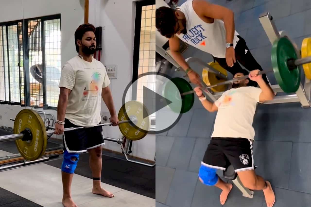 Rishabh Pant Gym Session Video