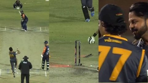 [Watch] S Sreesanth Shines in Zim Afro T10 League, Defends 8 Runs in Nail-biting Finish