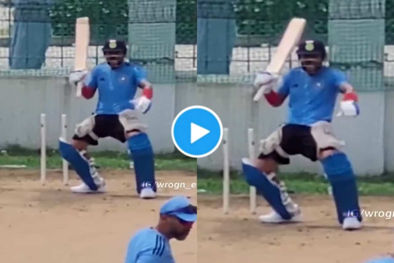 Virat Kohli Dance Moves During Practice Session