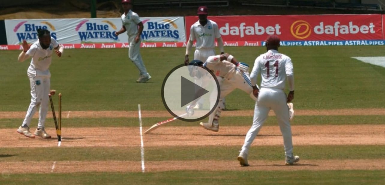 Virat Kohli Engages In Bizarre Run Out After Scoring Century Against West Indies