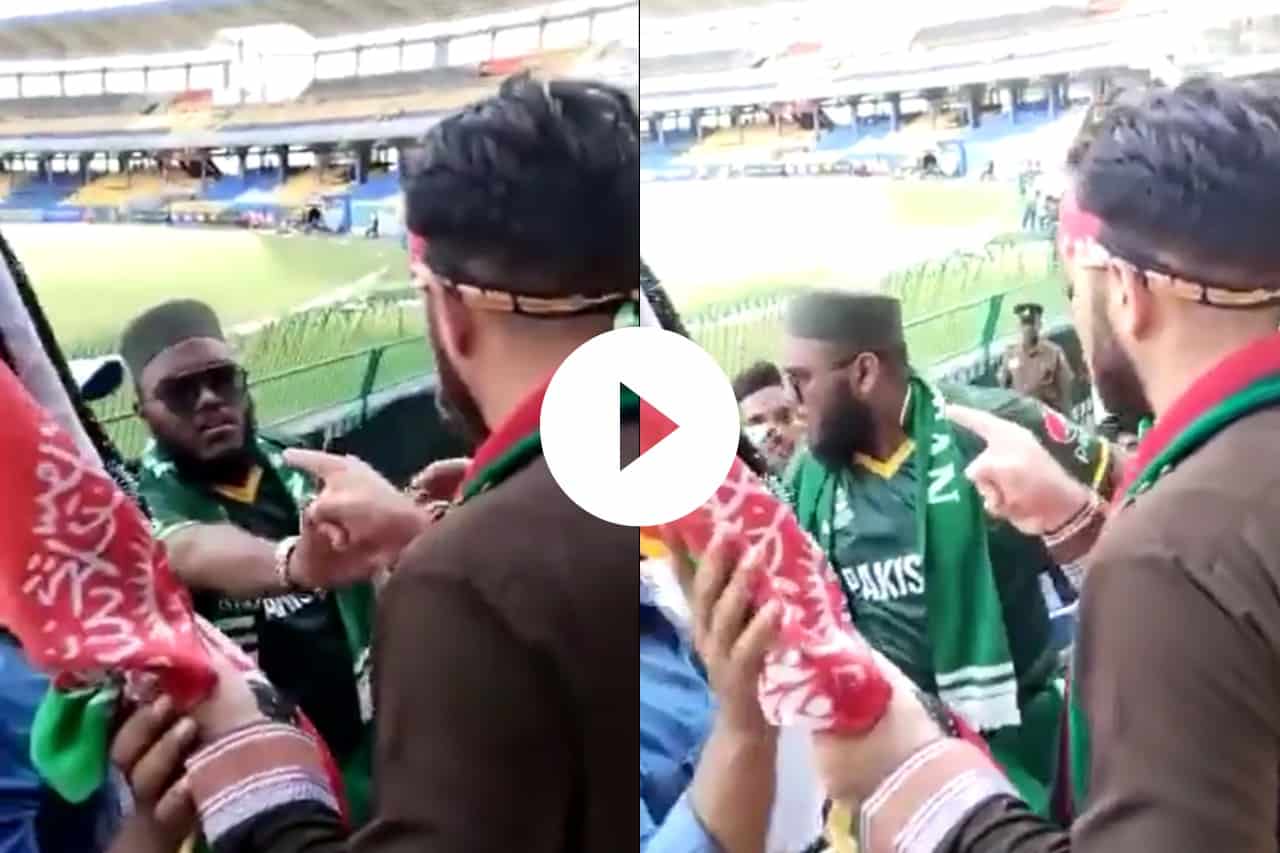 AFG vs PAK 2023 Fans Fight After Afghanistan's 3rd ODI Loss to Pakistan