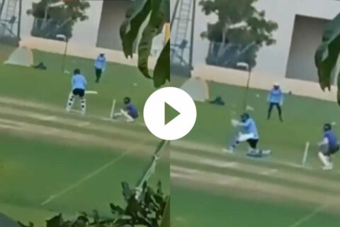 KL Rahul Hits Massive Six in Practice Session Ahead of Asia Cup 2023