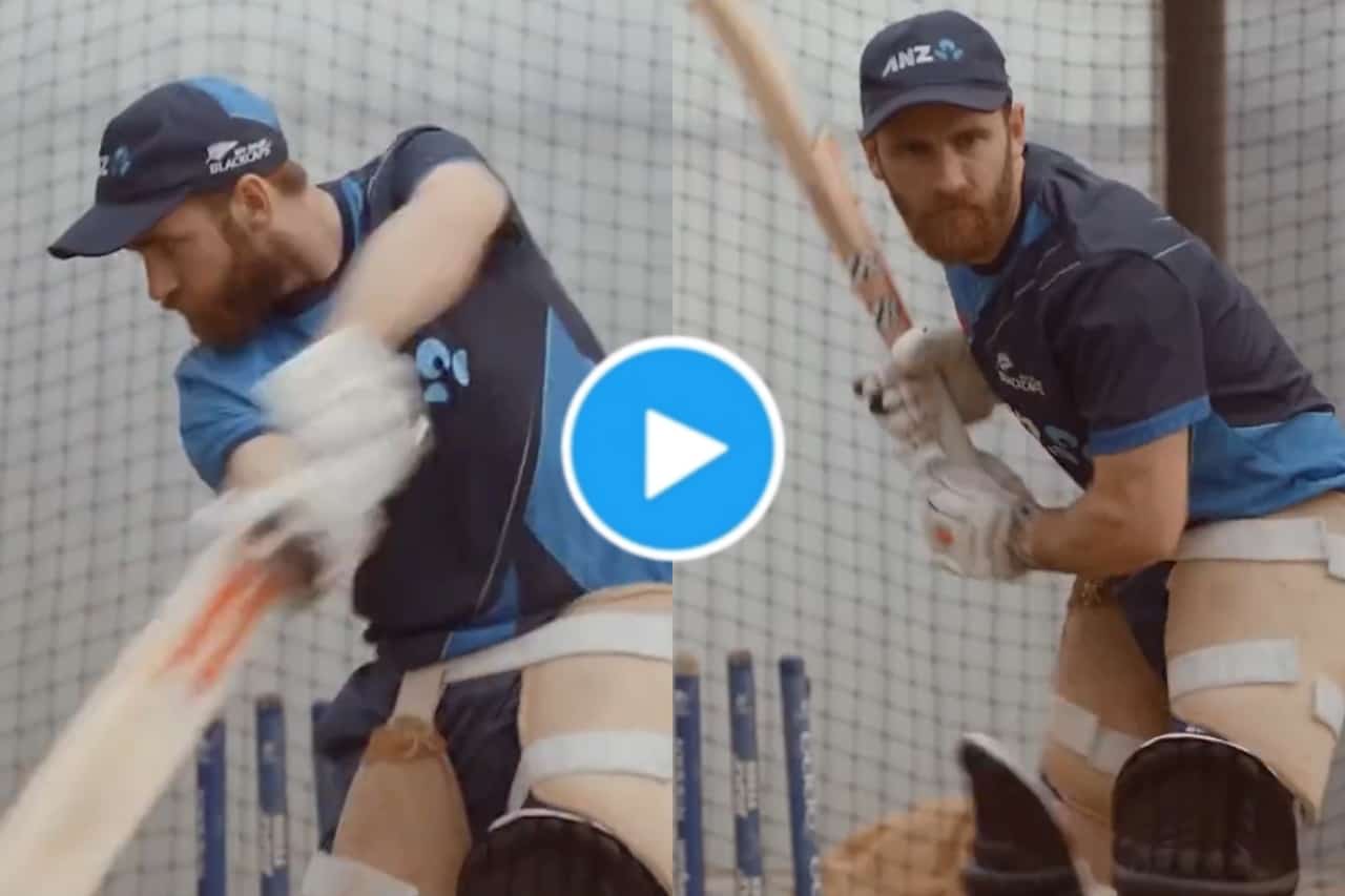 Kane Williamson Returns to the Nets, Starts Batting Ahead of World Cup 2023 - Watch Video Kane Williamson Returns to the Nets Ahead of World Cup 2023