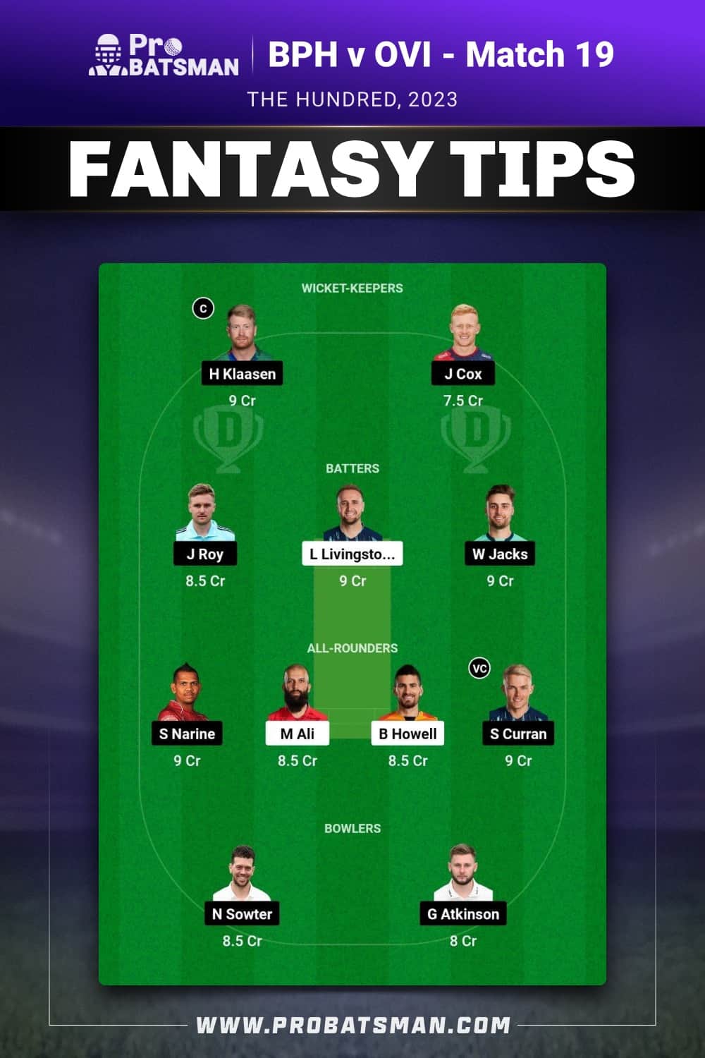 ELT vs BCA Dream11 Prediction - Fantasy Team 2 ELT vs BCA Dream11 Prediction - Fantasy Team 2