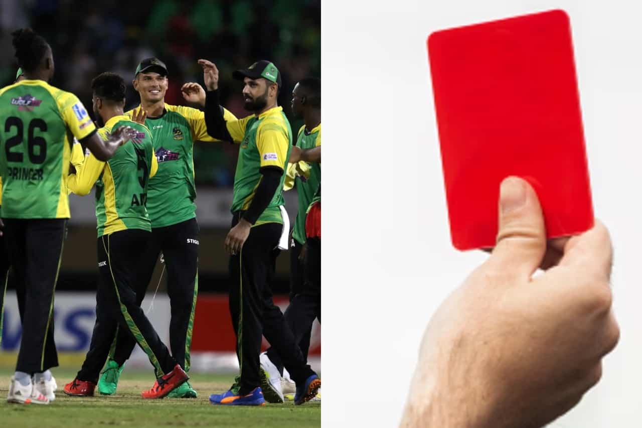 Red Card Rule in Caribbean Premier League (CPL 2023)
