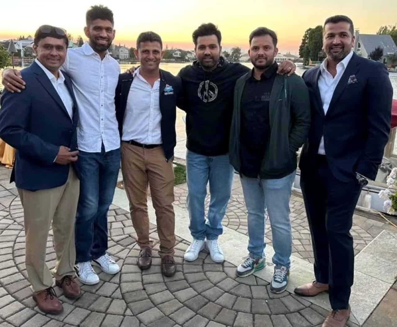 Rohit Sharma Launches Cricket Academy in USA Rohit Sharma Launches Cricket Academy in USA
