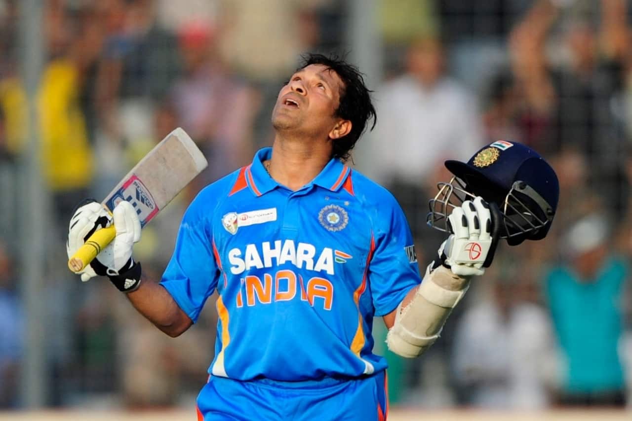 Sachin Tendulkar Celebrating Century