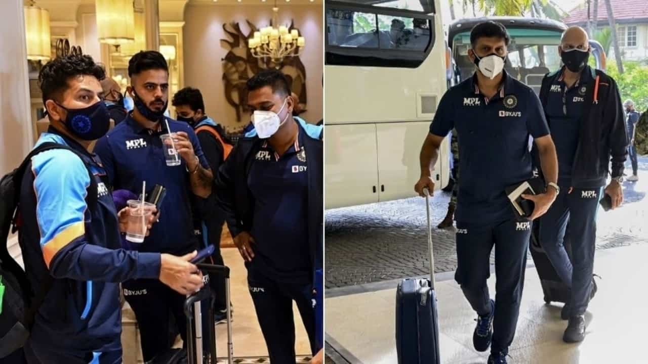 Team India Lands in Sri Lanka for Asia Cup 2023 Team India Arrival in Sr Lanka for Asia Cup 2023