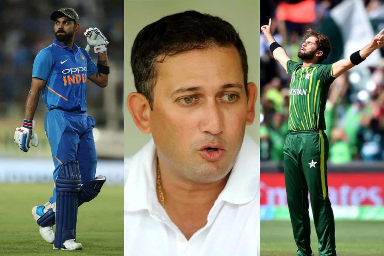 Virat Kohli, Ajit Agarkar & Saheen Afridi