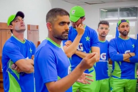 Babar Azam Team Meating