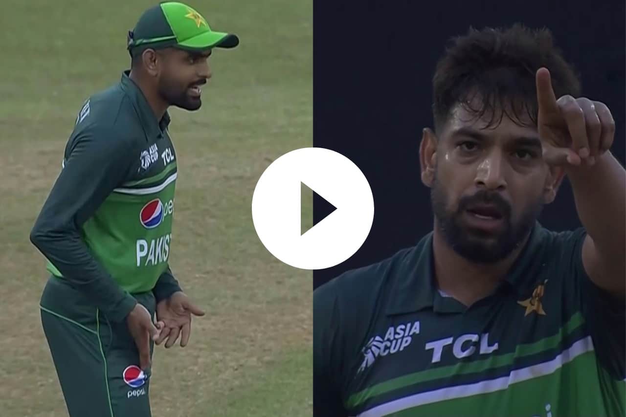 Babar Azam's Hilarious Exchange with Haris Rauf