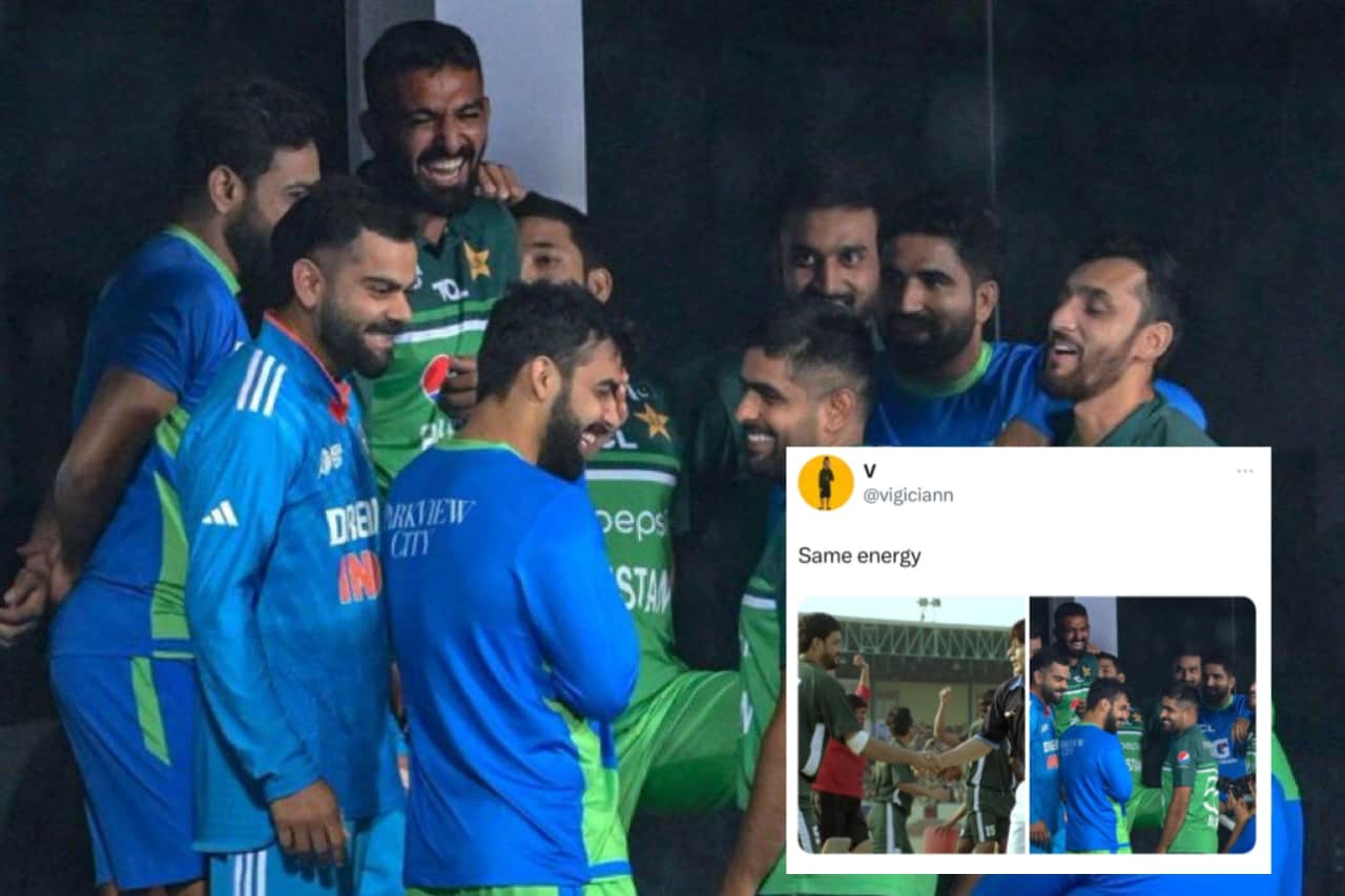 Asia Cup 2023: ‘Besharam…’ - Fans Slam Virat Kohli for Socializing with Pakistan Players Post IND vs PAK Rainout Fans Slam Virat Kohli for Socializing with Pakistan Players Post IND vs PAK Rainout