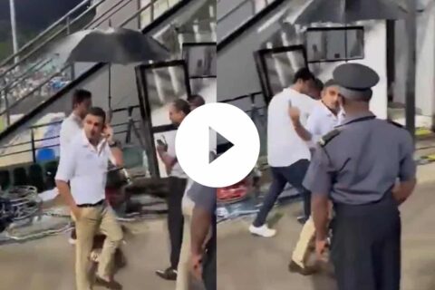 Gautam Gambhir Shows Middle Finger To Fans