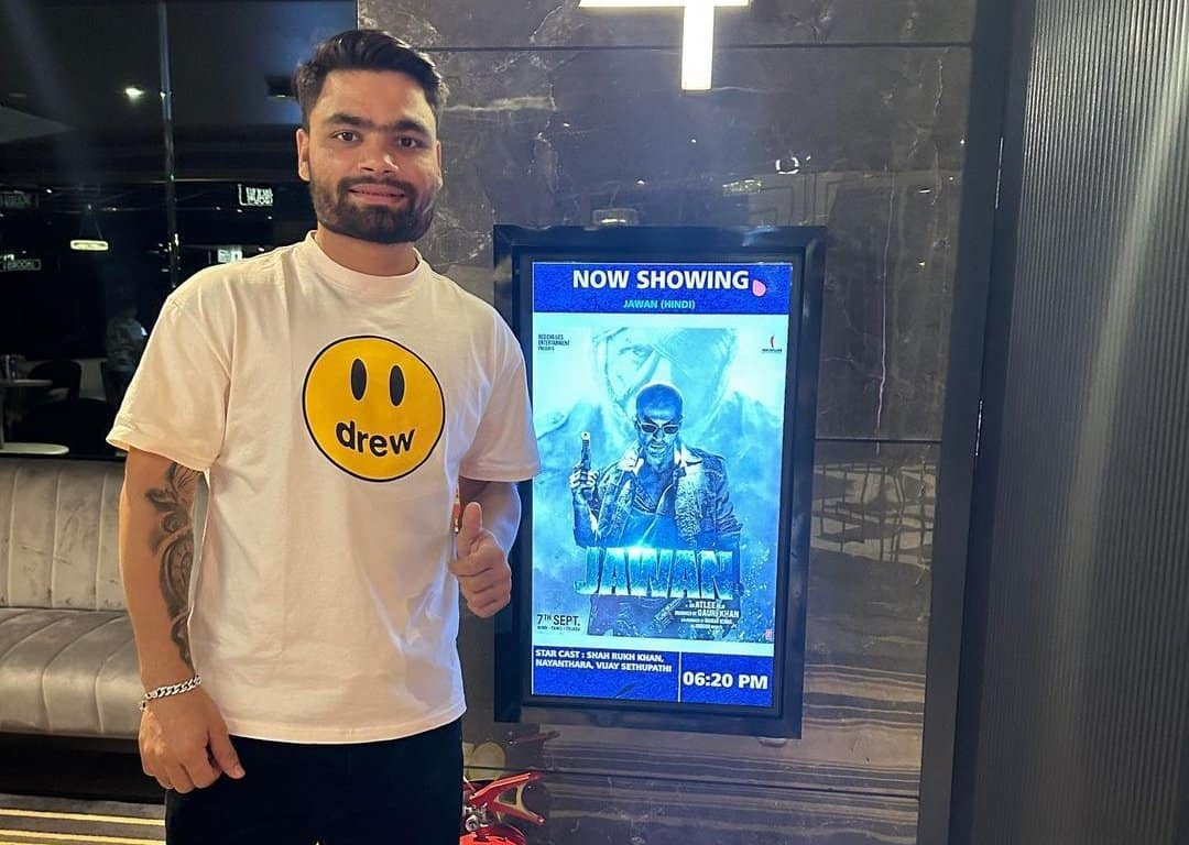 Rinku Singh Hits the Theatre to Enjoy First Day First Show of Shahrukh Khan Starrer 'Jawan’ Movie Rinku Singh Hits the Theatre to Enjoy First Day First Show of Shahrukh Khan Starrer 'Jawan’ Movie