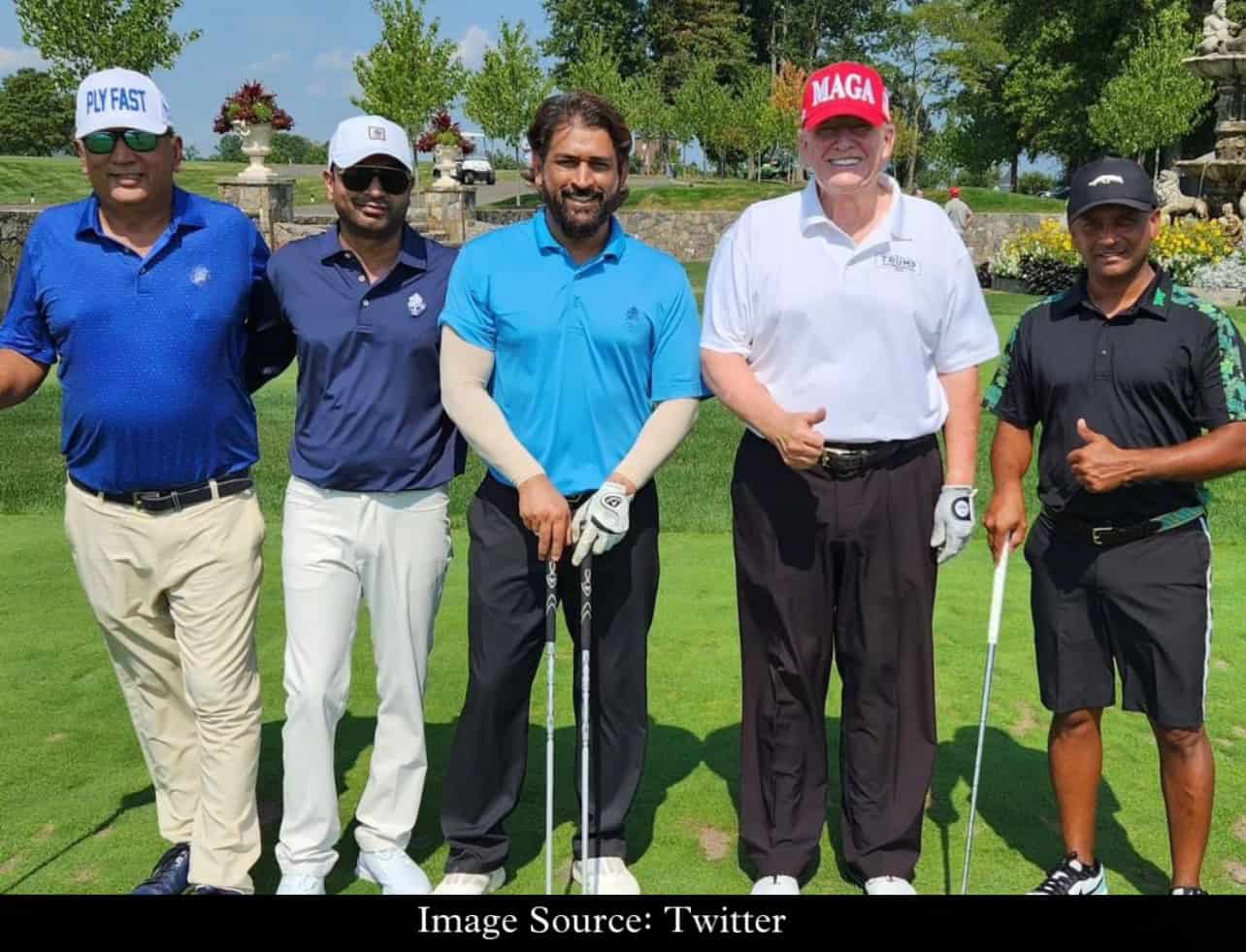 [Watch] Former US President Donald Trump Hosts MS Dhoni for a Golf Match, Video Goes Viral 