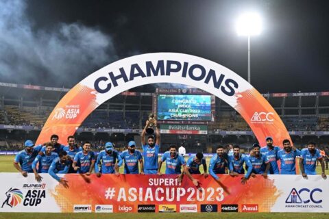 India Registers Biggest ODI Win by Balls Remaining After Beating Sri Lanka in Asia Cup 2023 Final