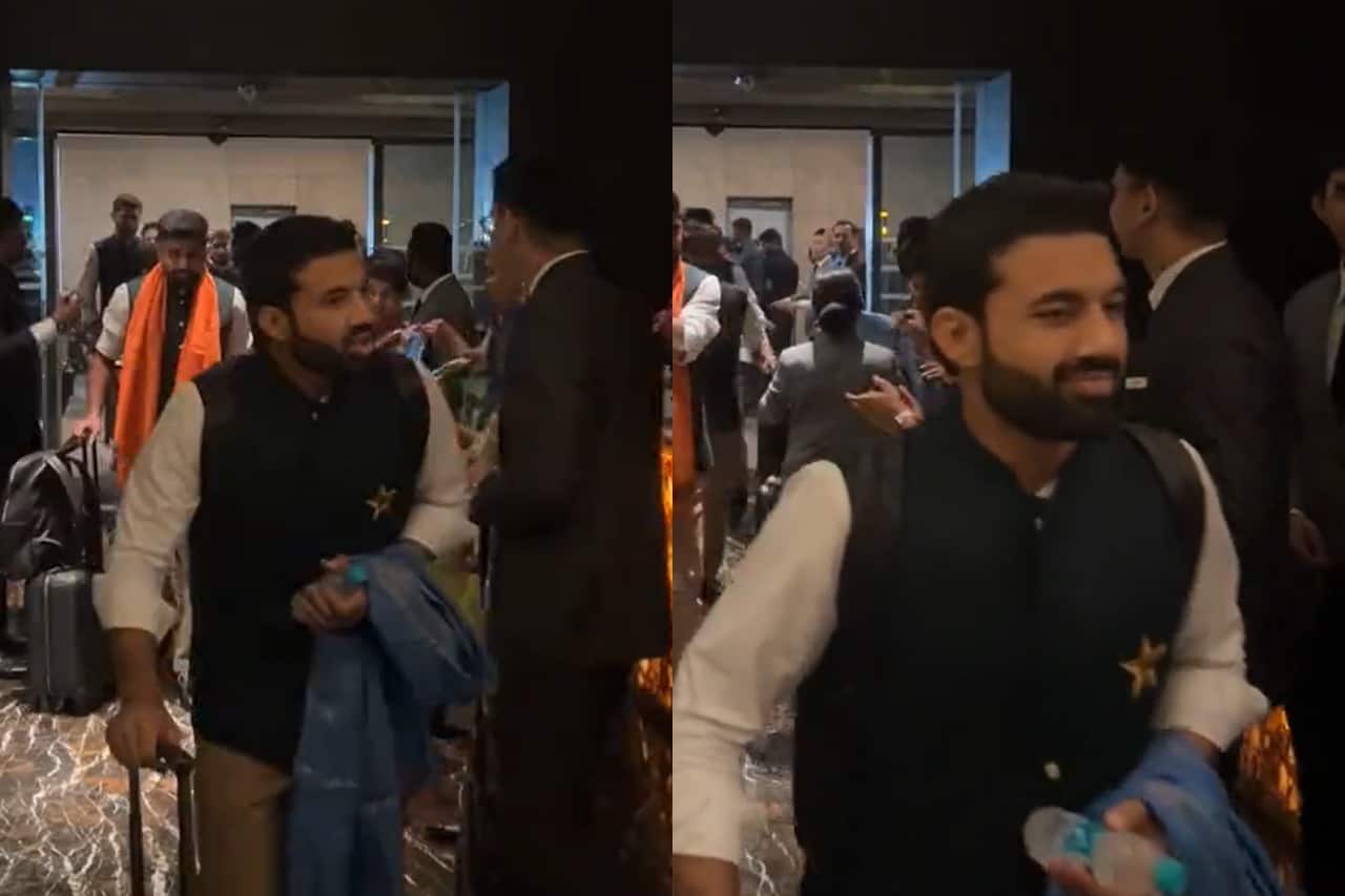 ICC World Cup 2023: Mohammed Rizwan and Team Pakistan Overwhelmed by Indian Welcome Mohammad Rizwan India Arrival