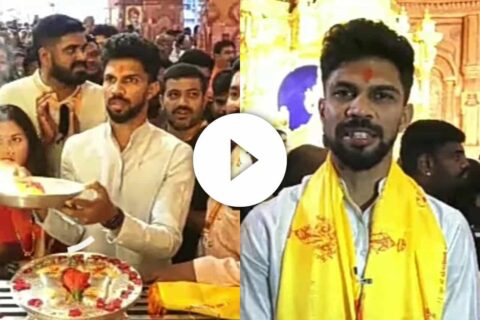 Ruturaj Gaikwad Seeks Blessings from Lord Ganesha