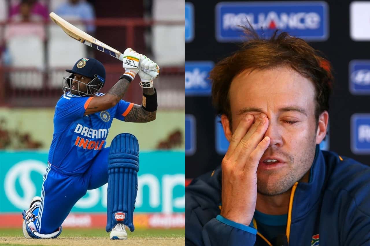 “He Plays Just Like Me, But…” - AB de Villiers Points Out Suryakumar Yadav's Struggles Suryakumar Yadav and AB de Villiers
