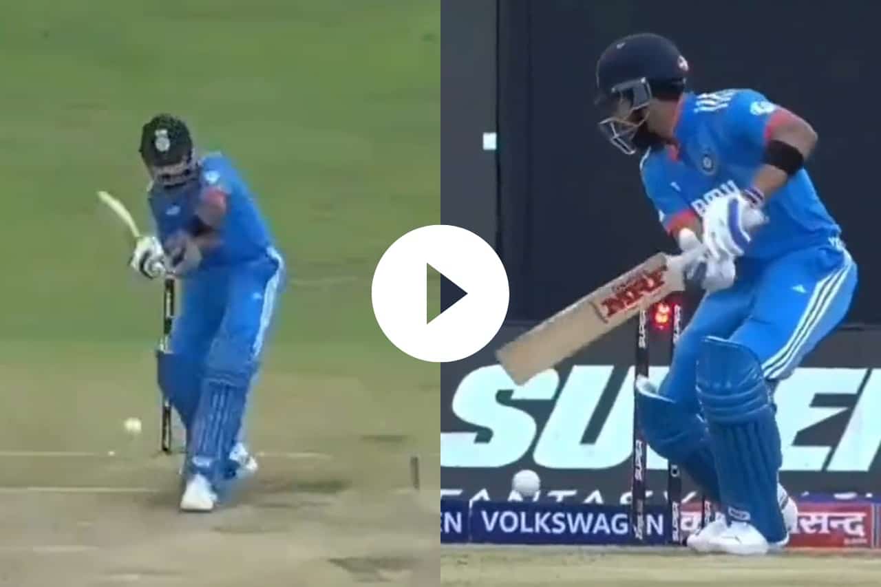 Virat Kohli Falls to Shaheen Afridi's Pace in IND vs PAK Clash