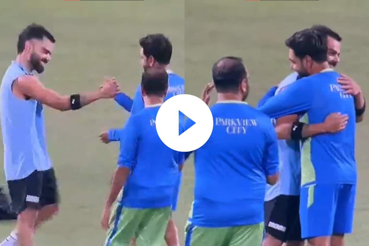 Virat Kohli Heartwarming Reunion with Haris Rauf